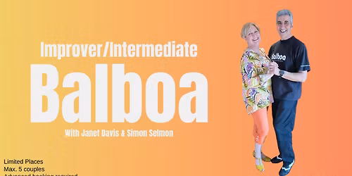 Improver\/Intermediate Balboa with Janet & Simon