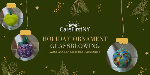 Holiday Ornament Glassblowing w\/Hands-on Glass