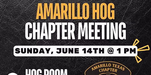 HOG Chapter Meeting: June