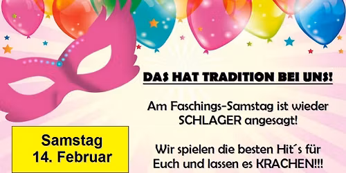 SCHLAGER FASCHING in der HEX!!!