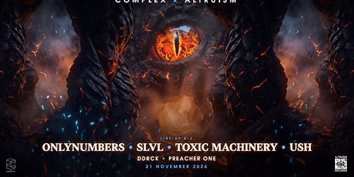 Altruism Label Night with Onlynumbers \/ Toxic Machinery \/ SLVL \/ USH & more