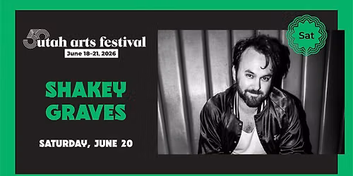 Shakey Graves @ the Utah Arts Festival