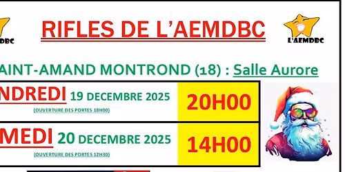 Grandes Rifles de L'AEMDBC SAMEDI 20 DECEMBRE 2025