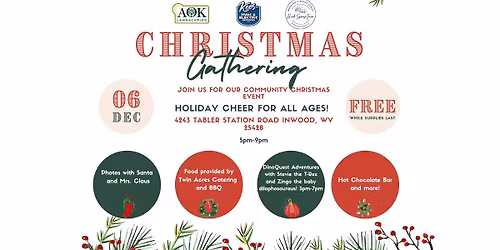 A Jolly Good Time: Community Christmas Gathering!