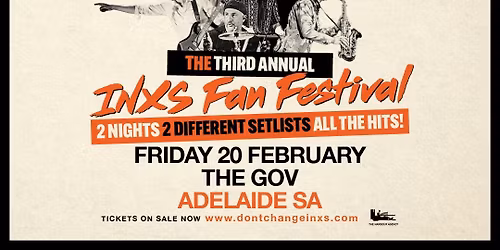 DON\u2019T CHANGE - Ultimate INXS Tribute | The Gov, ADELAIDE SA