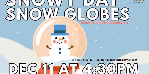 Snowy Day Snow Globes