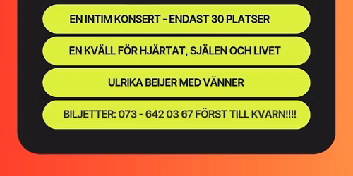 S\u00c5NGER F\u00d6R LIVET- Ulrika Beijer med v\u00e4nner