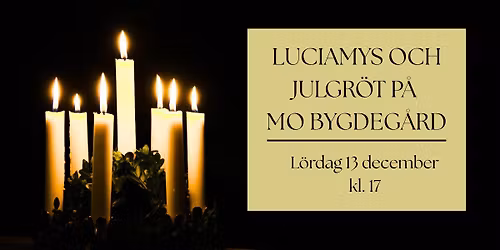  Luciamys på Mo Bygdegård
