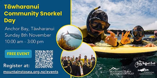 T\u0101wharanui Community Snorkel Day 2026!