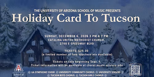 Holiday Card to Tucson Concert I