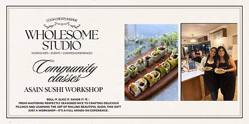 Asian Sushi Workshop