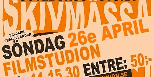 G\u00f6teborgs Stora Skivm\u00e4ssa 26e April 2026