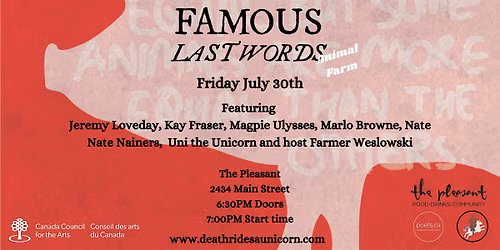 Famous Last Words Animal Farm