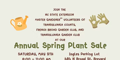 Annual Spring Plant Sale
