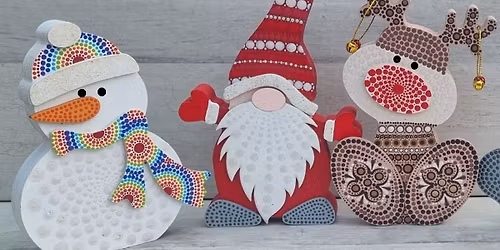 Pick One Christmas Character to Dot \u00a335 or \u00a360 for Two WorkshopsTherapy Life Centre Southend