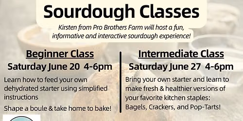 Sourdough Classes