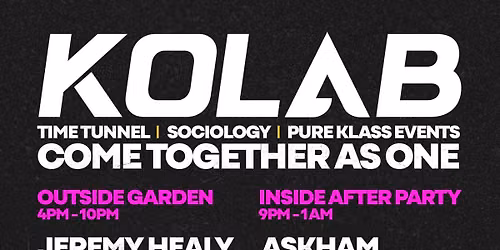 KOLAB GARDEN PARTY @ SOBAR SOUTHAMPTON 