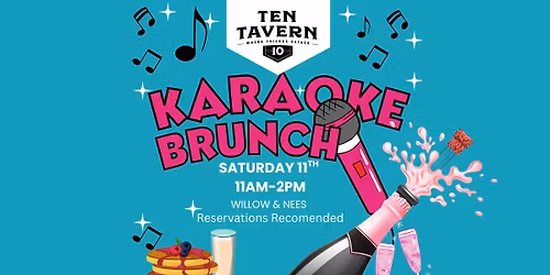 Karaoke Brunch with DJ 808 🎶