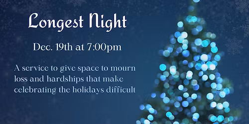 Longest Night Service