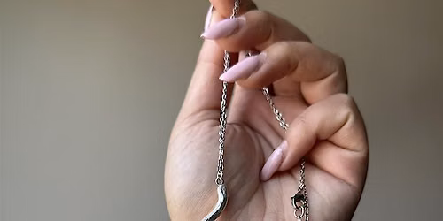 Beginner Jewelry Making: Silver Clay Spiral Necklace