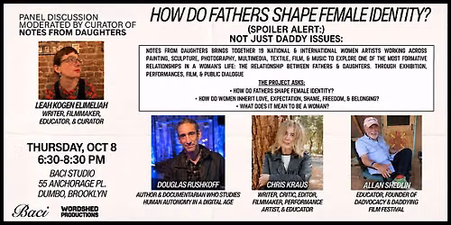 Notes from Daughters Art Exhibition - How Fathers Shape Female Identity