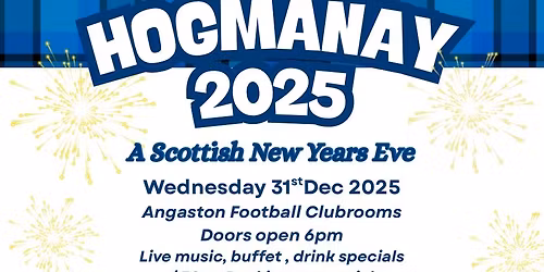 2025 Hogmanay Party!