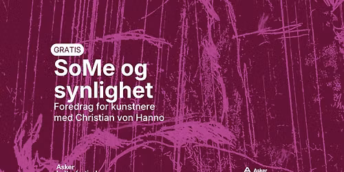 SoMe og synlighet, foredrag for kunstnere