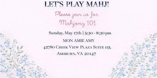 LET'S PLAY MAHJ!!