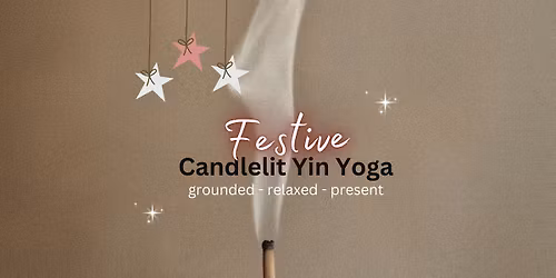 \ud83c\udf84Festive Candlelit Yin Yoga @Studio, Holton-Le-Clay