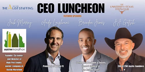 Austin Sports Panel CEO Luncheon