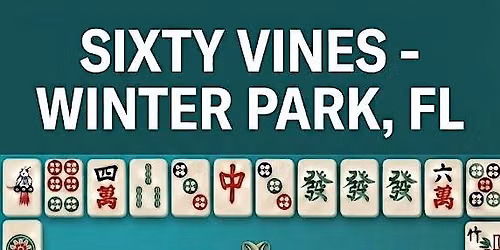 Introduction to Mahjong at Sixty Vines