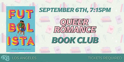 Queer Romance LA Book Club - September 2026