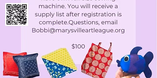 Kids beginners sewing camp