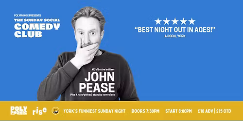 The Sunday Social Comedy Club - 28th June 