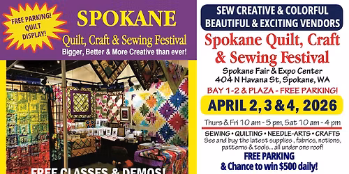 Spokane Quilt, Craft & Sewing Festival