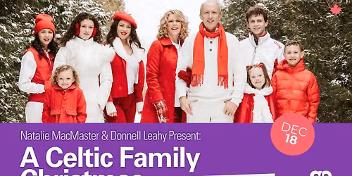 Natalie MacMaster & Donnell Leahy Present: A Celtic Family Christmas