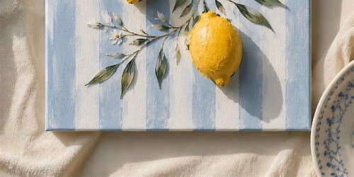 Amalfi Art Workshop-Mediterranean Lemon Art