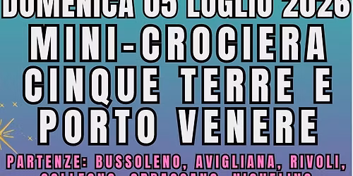 MINI CROCIERA CINQUE TERRE E PORTO VENERE