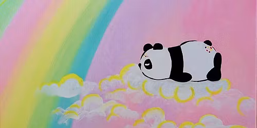 Family Frendly Paint Class: Panda Dreams
