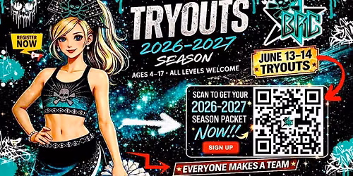 BRC CHEER TRYOUTS