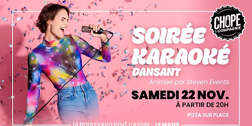 SOIRÉE KARAOKÉ 🎤 | STEVEN EVENTS // Chope & Compagnie