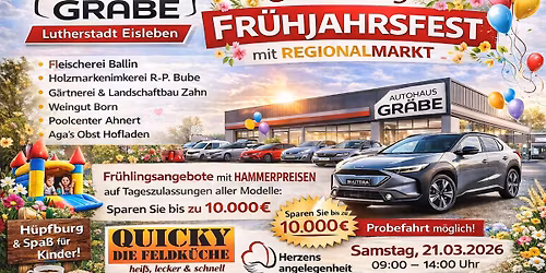Frühjahrsfest im Autohaus Gräbe 2026