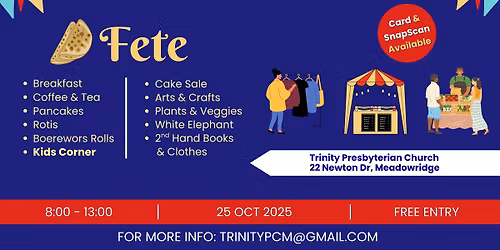 Trinity Presbyterian Church Meadowridge Annual Fete