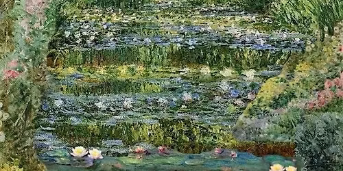 Monet's Water Lilies Floral Design Class