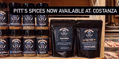 Pitt\u2019s Spices at Costanza \u2018s Sausage 