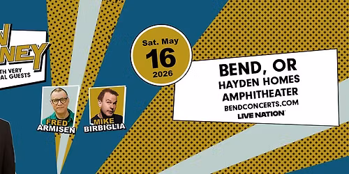 John Mulaney with Fred Armisen and Mike Birbiglia at Hayden Homes Amphitheater