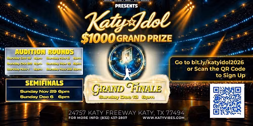 Katy Idol at Katy Vibes!