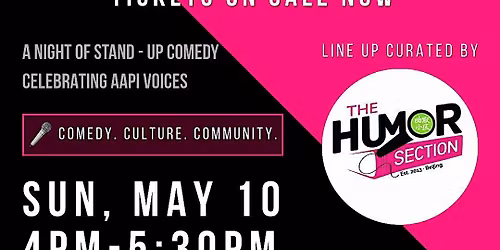 JEST ASIANS -  Asian comedy night by Humor Section (Lab Edition)