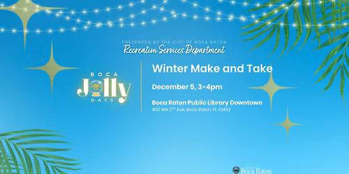 FREE! Winter Make and Take