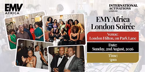 EMY Africa London Soir\u00e9e